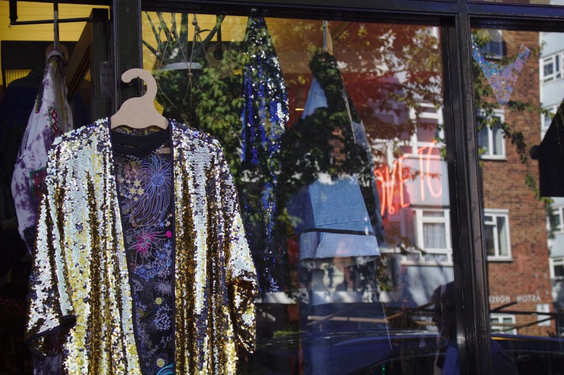Magasin de vêtements à Portobello Road
