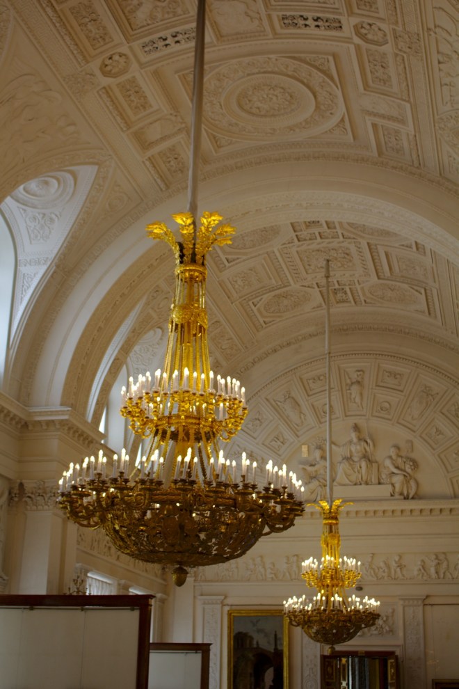 Salle blanche Musée de l'Ermitage