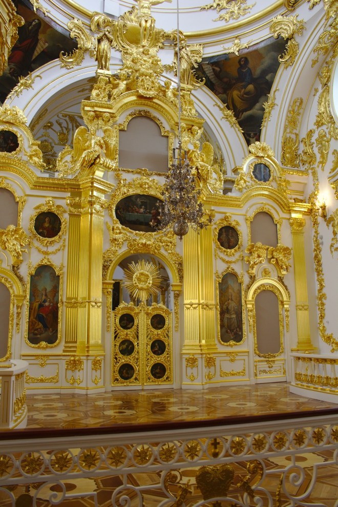 Grande Eglise du musée de l'Ermitage Saint Petersbourg