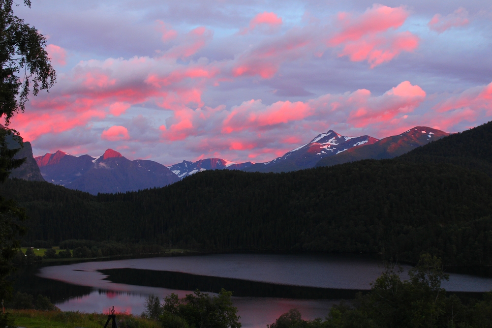 Montagnes de Norvège